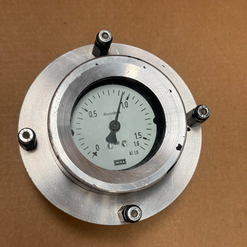 WIKA – Absolute Pressure Gauge – 0 to 1.6 bar Panel Instrument