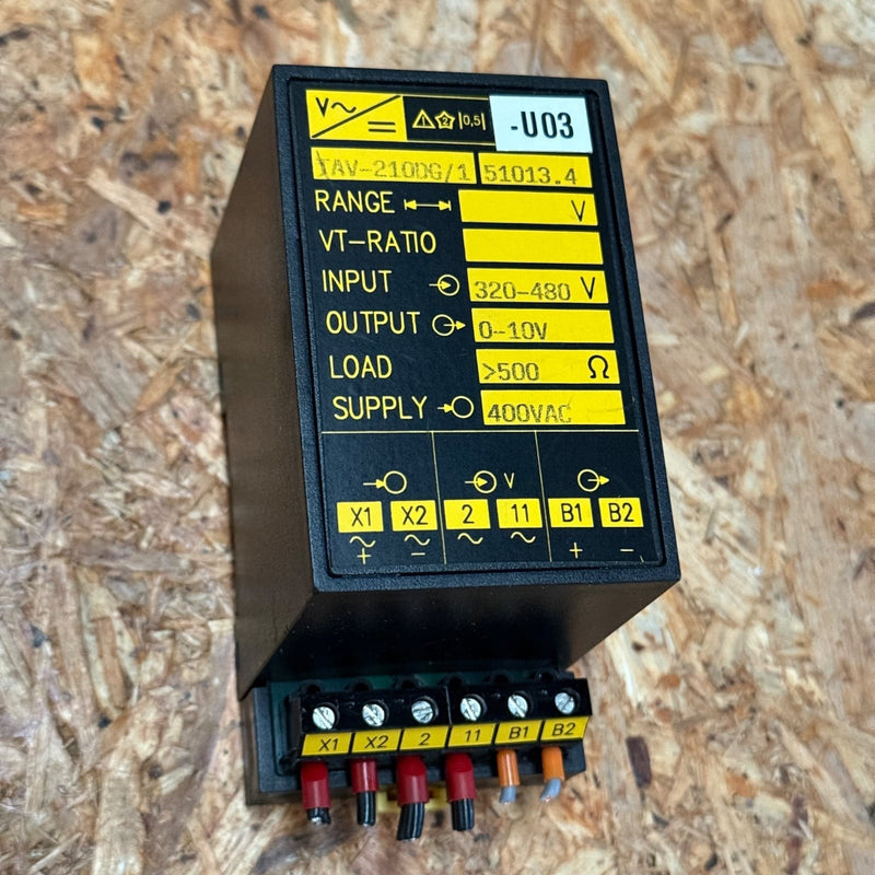 DEIF – TAV-210DG/1 (51013.4) – AC Voltage Transducer / Function Transducer
