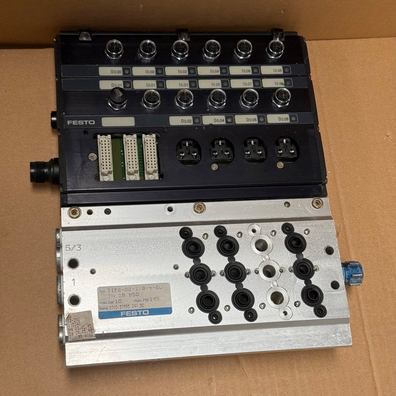 Festo – IIFB-02-1/8-4-BU (TN 18850) – Valve Terminal Block / Manifold