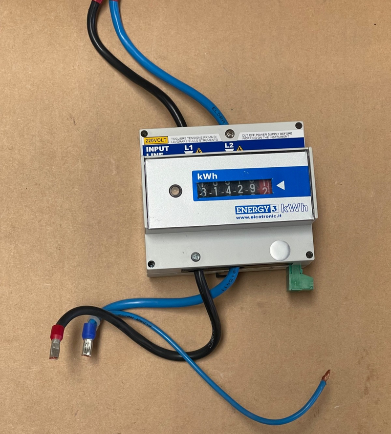 Elcotronic – EN2‑KWH‑72A – DIN Rail kWh Energy Meter