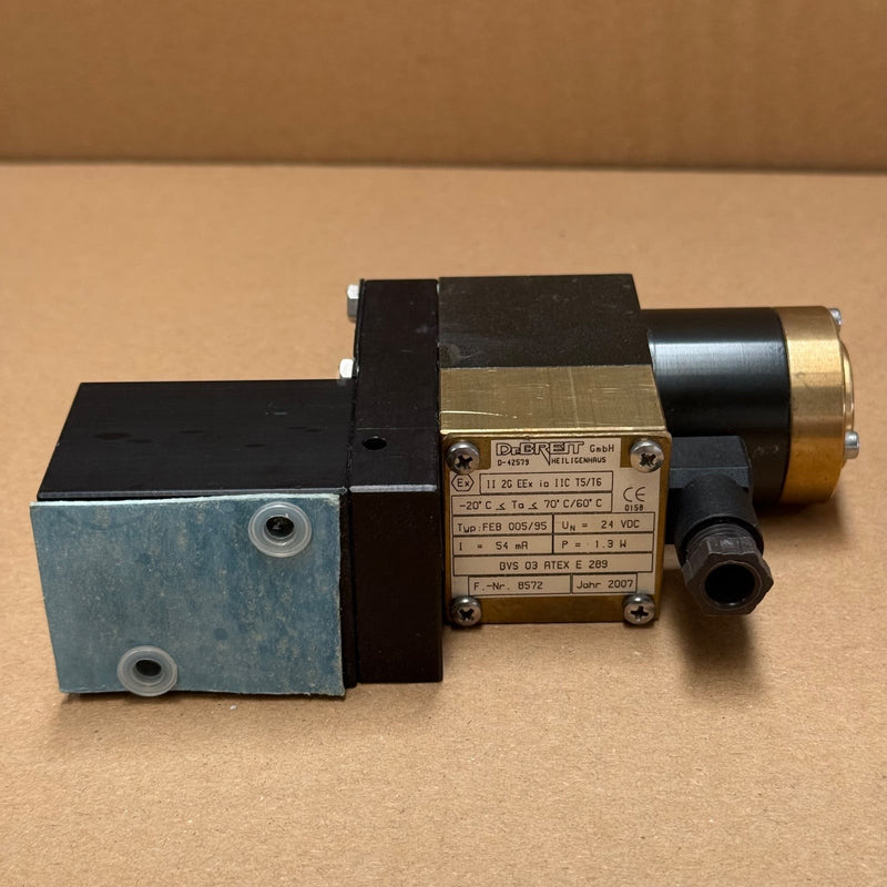 Dr. Breit GmbH – 403002057 – 3/2-Way Directional Solenoid Valve (24 VDC)