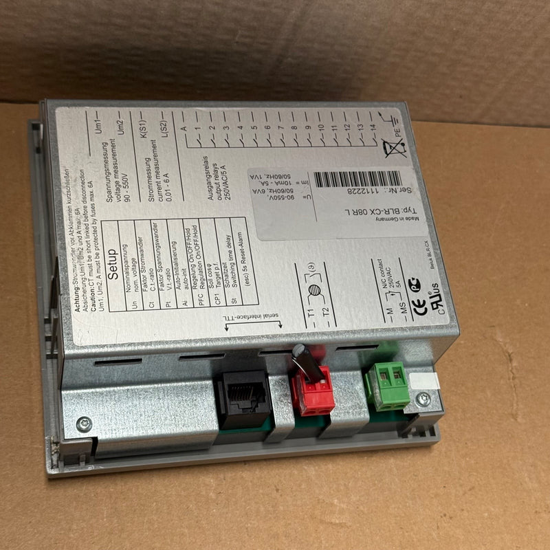 Beluk – BLR-CX 08R L (BLR-CX08RL) – 8-Step Reactive Power Factor Controller