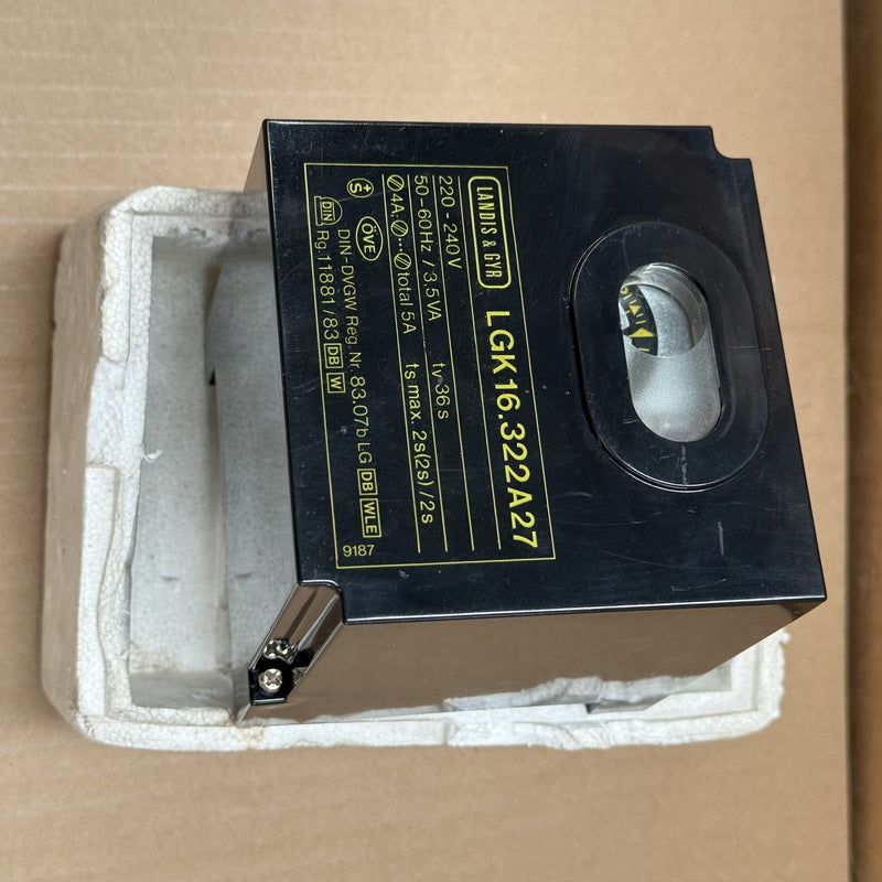 Landis & Gyr – LGK16.322A27 – Gas Burner Control / Safety Flame Controller