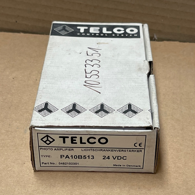 TELCO – PA10B513 – Photoelectric Amplifier 24 V DC DIN‑Socket