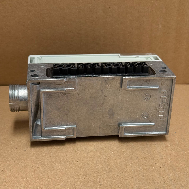 Festo – CPX-M-GE-EV-S-7/8-5POL (550208) + (195740) – Metal Interlinking Block