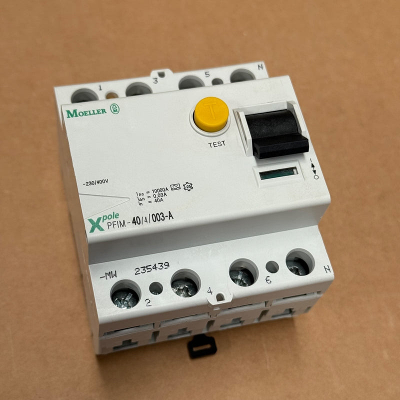 Eaton Moeller – PFIM-40/4/003-A-MW (235439) – 4-Pole RCCB / RCD