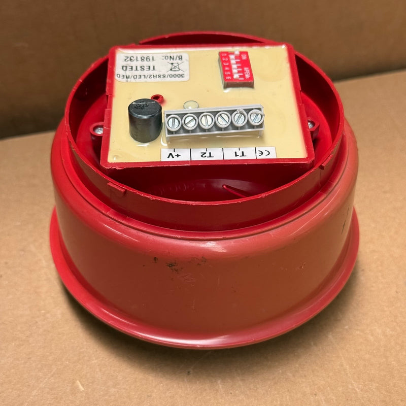 PROTEC – 3000/SSR2/LED/RED – Red LED Sounder Beacon
