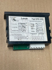 Lenze – EPD 203 – Digital Panel Volt Meter (0–6 V / 0–20 V / 0–200 V)