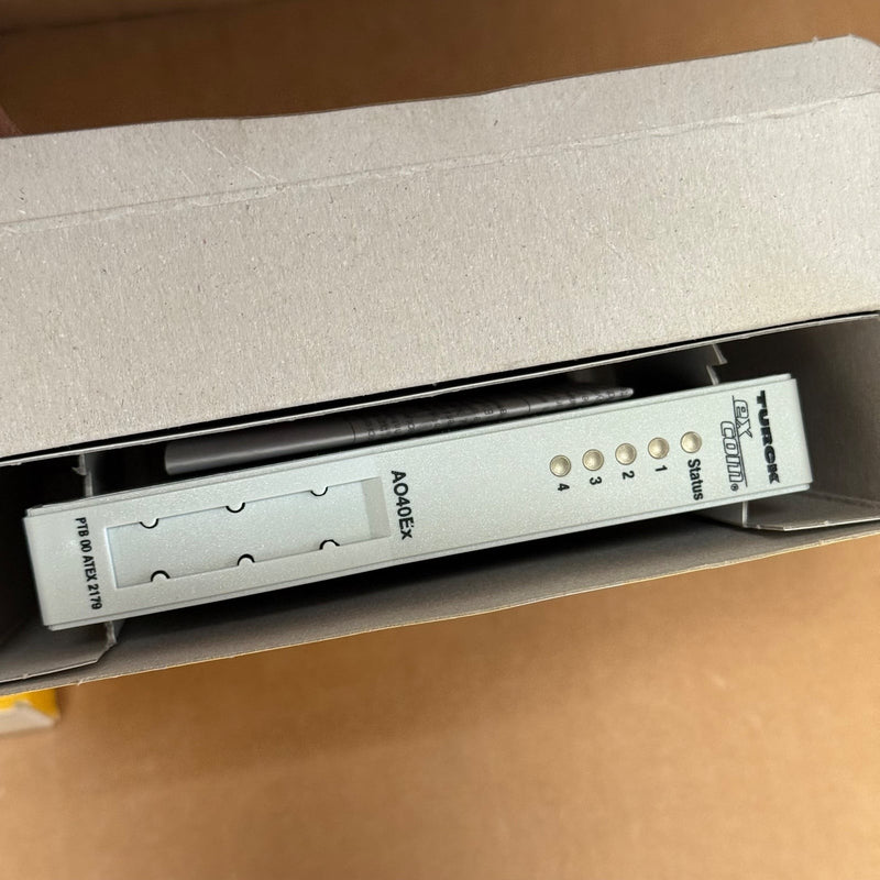 Turck – AO40EX (6884002) – Excom I/O System 4-Channel Analog Output Module