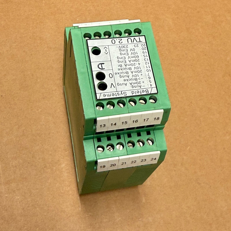 Befeld Systeme – TVU 2.0 – Signal Converter / Isolation Amplifier Relay Module