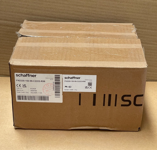 Schaffner FN2220‑150‑99‑C2222‑R99 DC Line Filter – 150 A 1000 VDC DC EMC/RFI