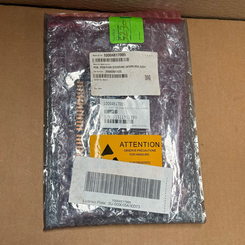 Varian – 10004817005 – PCB, Position Steering Interlock 2 (SI2)