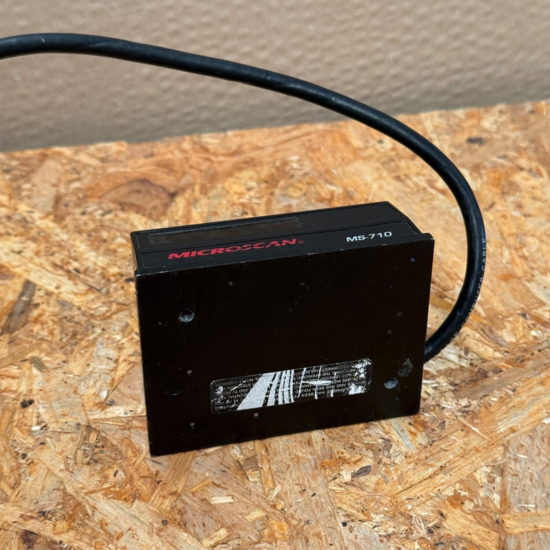 Microscan – MS-710 – Compact Industrial Fixed-Mount Laser Barcode Scanner