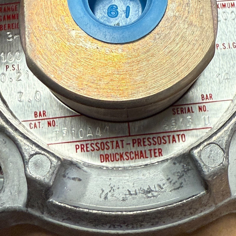 ASCO – TF10A44 – Pressure Transducer / Switch (3–100 PSI)