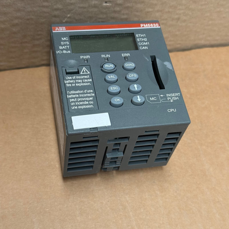 ABB – 1SAP131000R0278 / PM5630-2ETH – AC500 Processor Module
