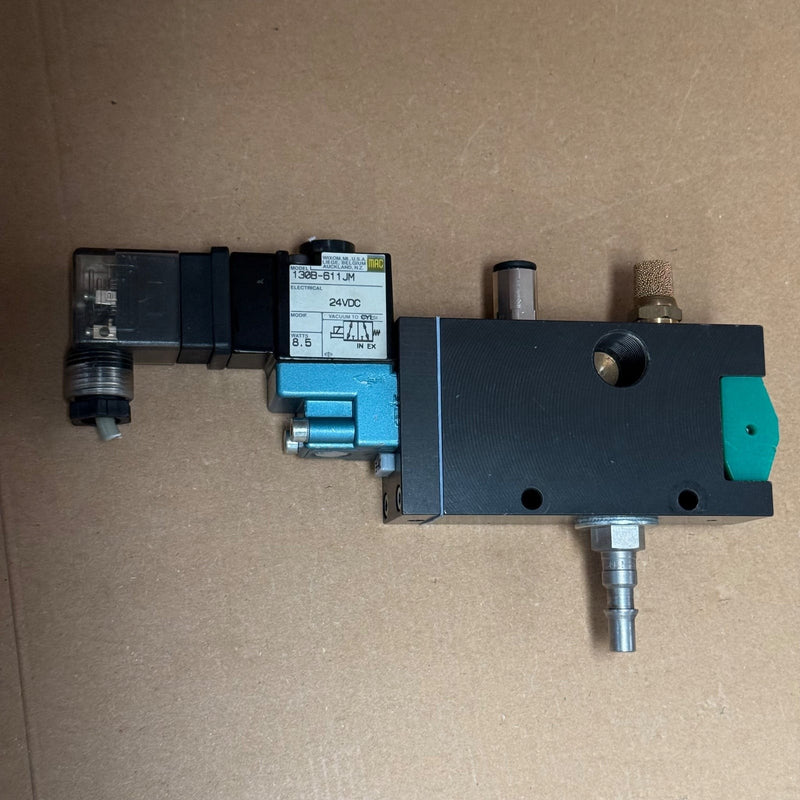 MAC Valves – 130B-611JM – 100 Series 3/2-Way Solenoid Poppet Valve (24VDC, 8.5W)