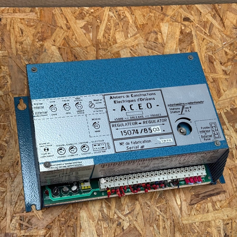 A.C.E.O. – 15074/8503 – Automatic Voltage Regulator (AVR)