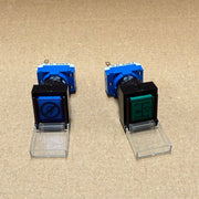 2PCs EAO – 61-1220.0 + 61-8470.22 – Modular Maintained Pushbutton Switch