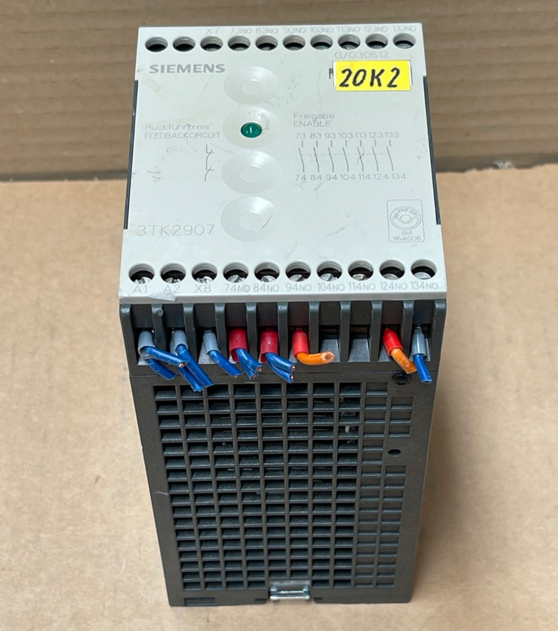 Siemens 3TK2907‑0BB4 Safety Expansion Module – Safety Relay / Expansion Module