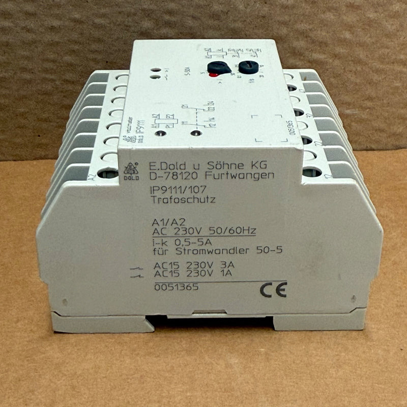 Dold – IP9111/107 – Transformer Protection Relay