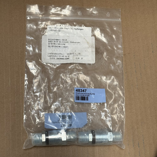 Parker – DG102/8-PSR – Ball Bearing Rotary Fitting