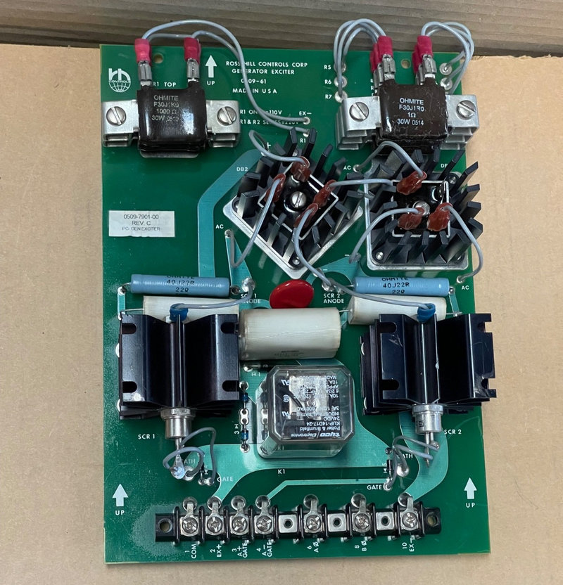 Ross Hill Controls – 0509‑61 – Generator Exciter PCB Card Module