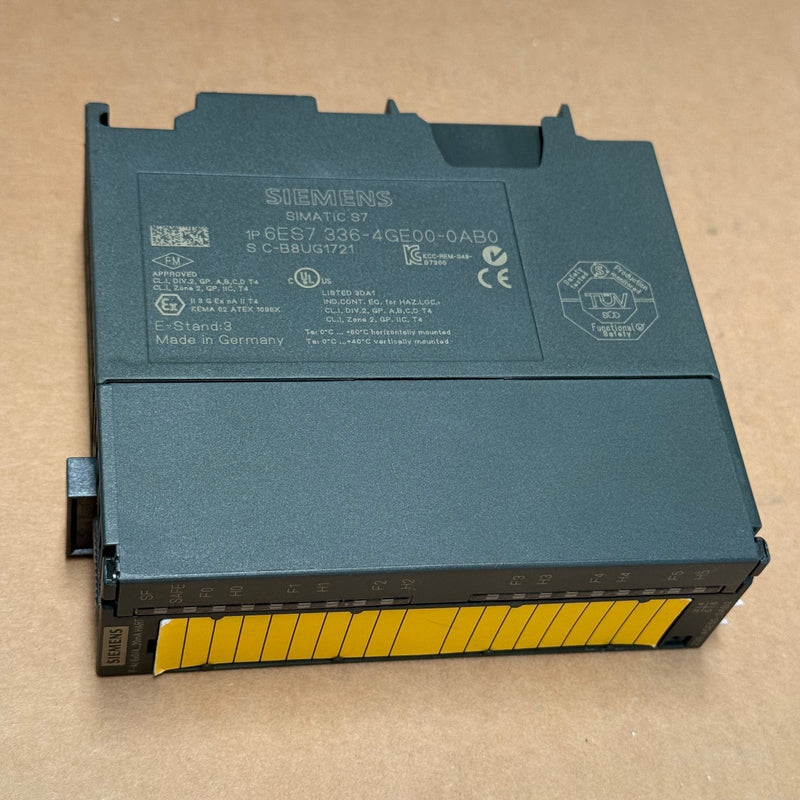 Siemens – 6ES7336-4GE00-0AB0 – SIMATIC S7 Fail-Safe Analog Input Module