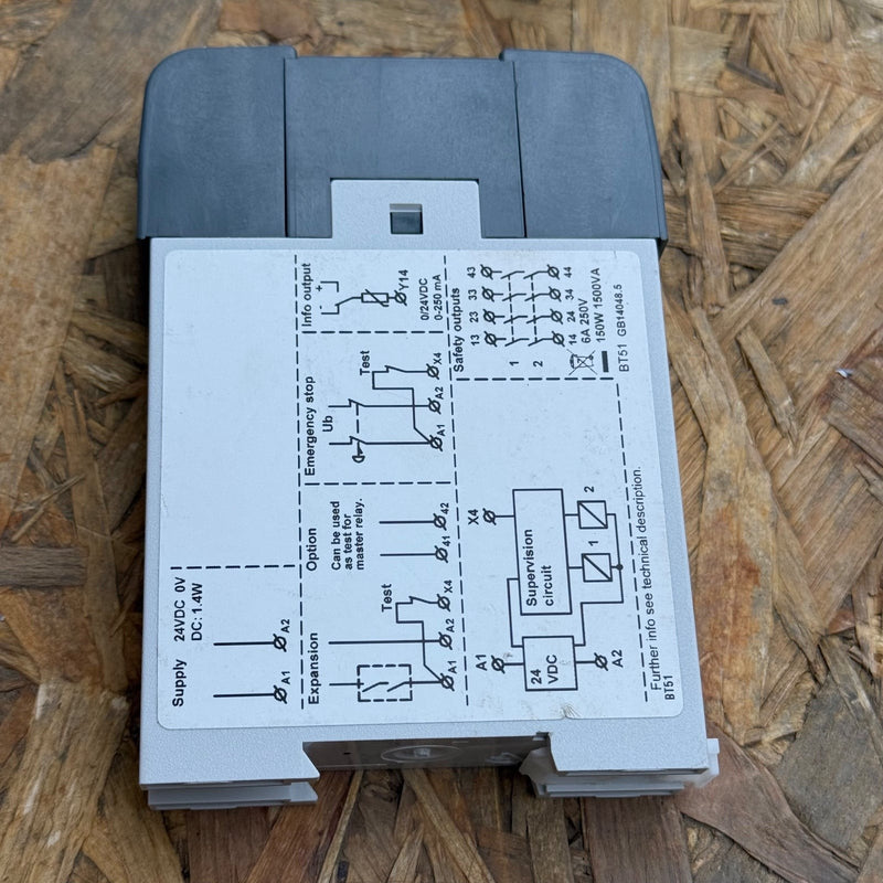 ABB – 2TLA010033R2000 (BT51 24DC) – Safety Relay / Expansion Relay