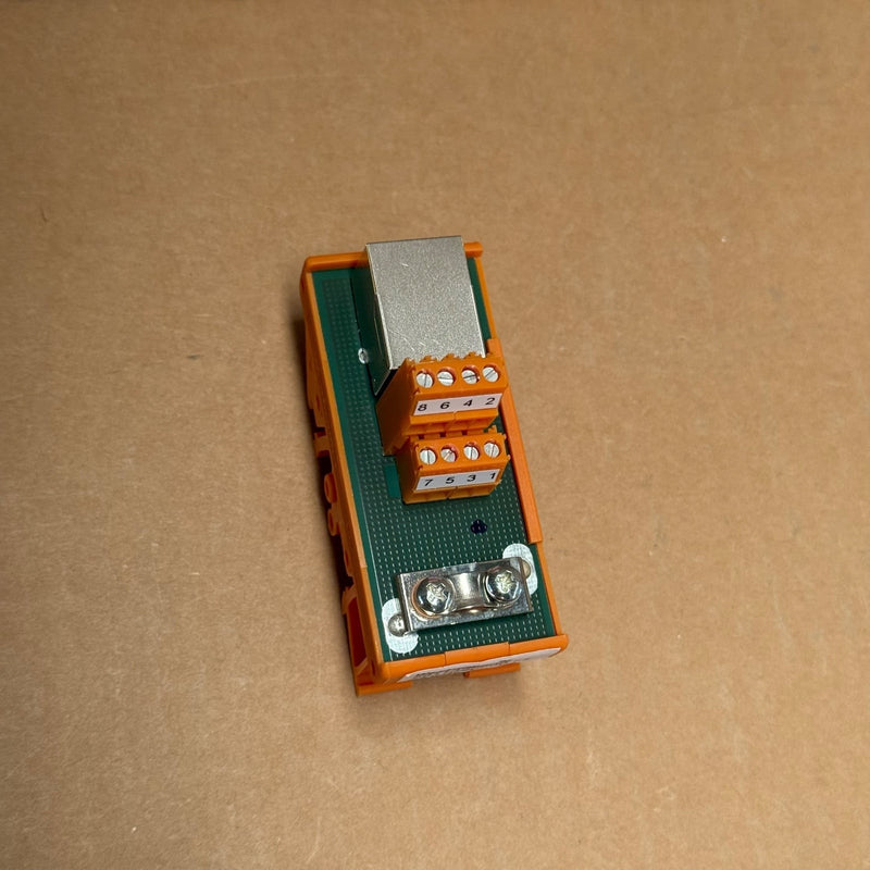Weidmuller – 8611320000 – 8-Pole RJ45 Interface Module with Screw Connection
