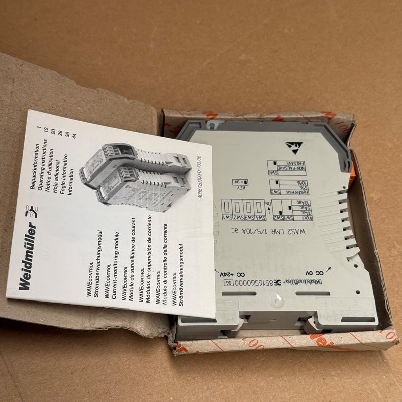 Weidmüller – 8516560000 (WAS2 CMR 1/5/10A AC) – Signal Conditioner Relay