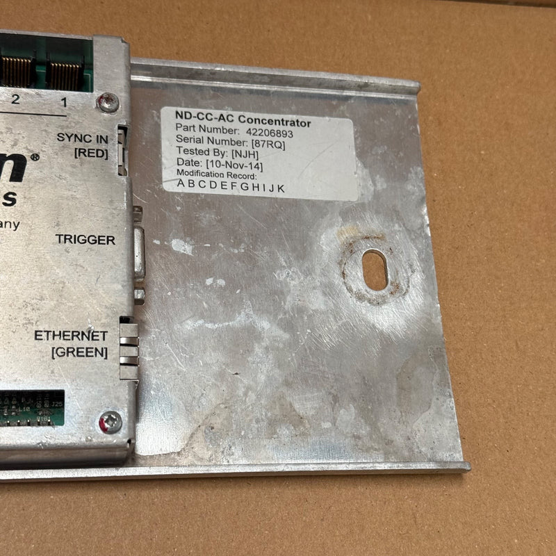 Rapiscan Systems – 42206893 – ND-CC-AC CONCENTRATOR Module
