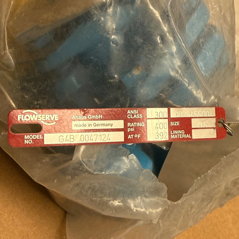 Flowserve – G4B (0047124) – Sleeveline Non-Lubricated Plug Valve