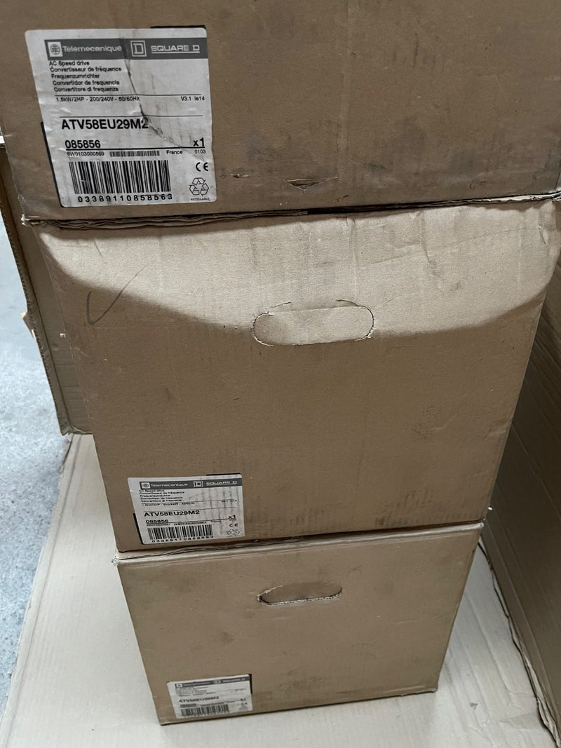 Telemecanique – ATV58EU29M2 – Altivar 58 VFD Drive 2.9 kW / 4 HP 3‑Phase