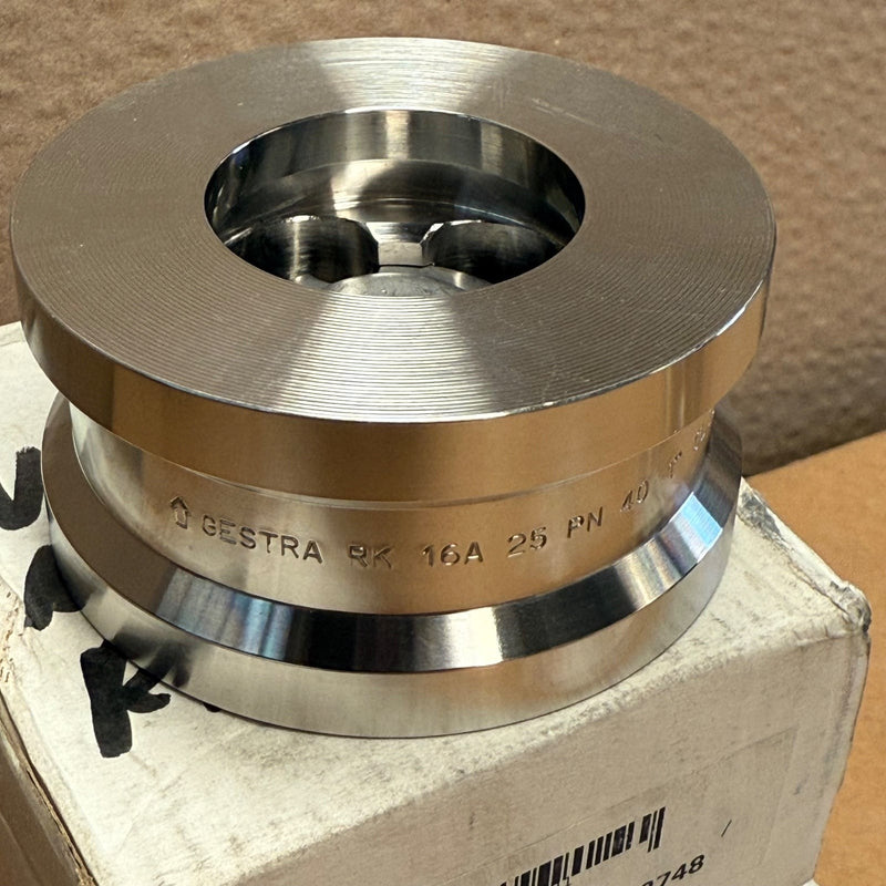 GESTRA – RK 16A DN 25 – Stainless Steel Disco Non-Returnvalve PN 40 / Class 300