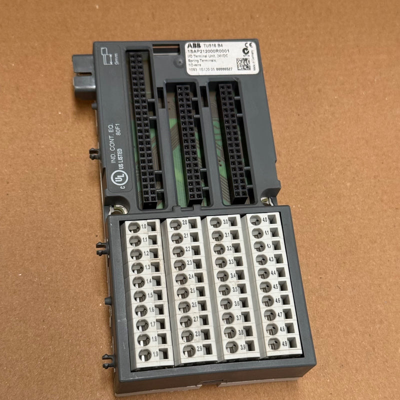 ABB – TU516 (1SAP212000R0001) – AC500 / S500 I/O Terminal Unit TU516 B4