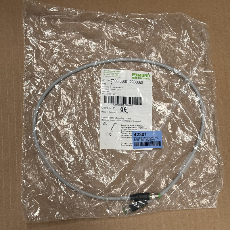 Murr – 7000-88001-2200060 – Elektronik Cable, M8 3-Pin Straight
