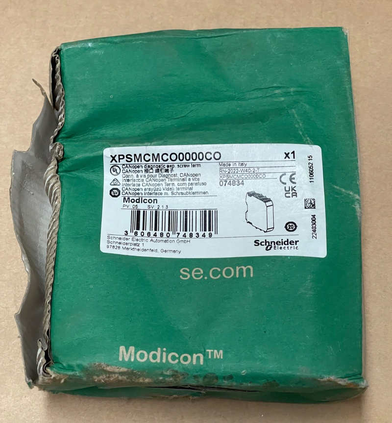Schneider Electric – XPSMCMCO0000CO – CANopen Fieldbus Communication Module