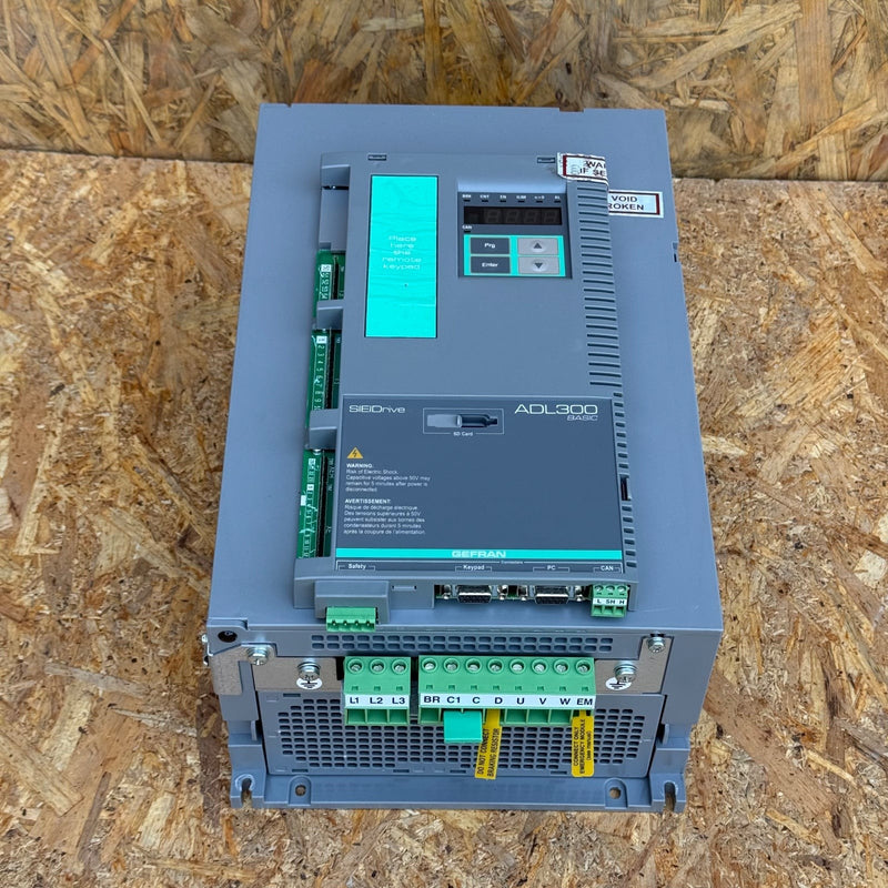 Gefran – ADL300B-3185-KBL-F-4-C-ER – ADL300 Series Lift Flux Vector Inverter