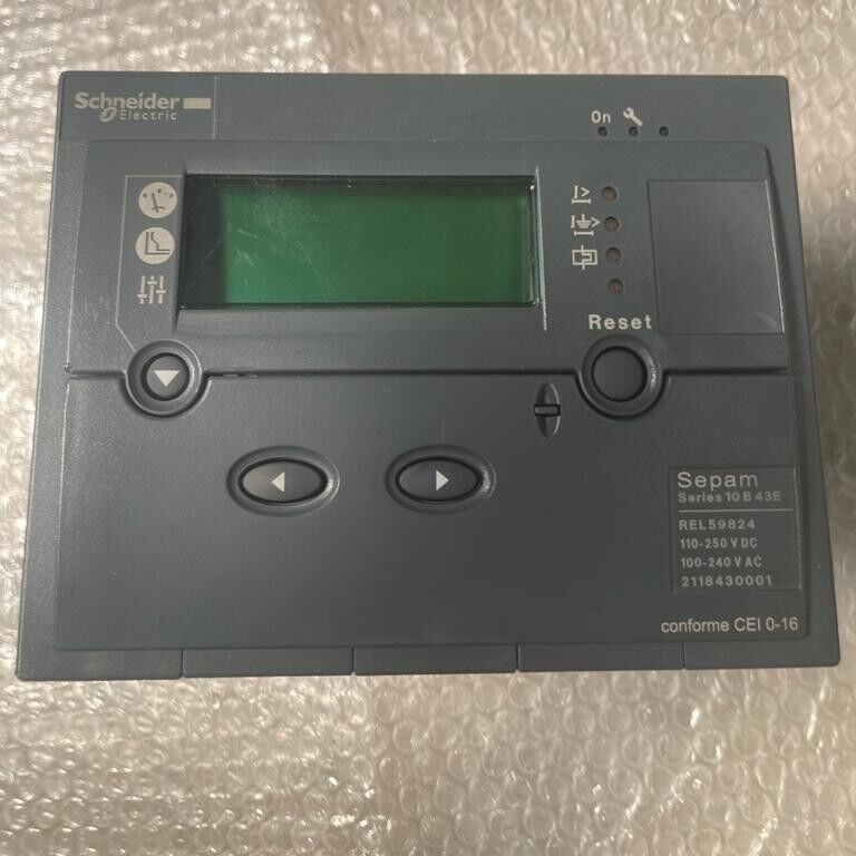 Schneider Electric REL59824 Sepam Series 10 B 43E, 110-250V DC, 100-240V AC