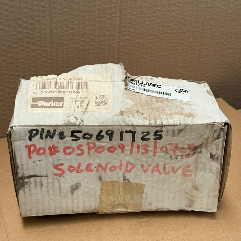 Parker Hannifin – D1VW020BNJEE92XG013 – Hydraulic Directional Control Valve