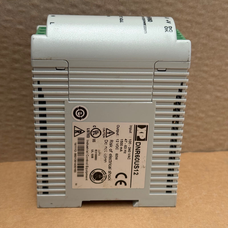 XP Power – DNR60US12 – DIN-Rail AC/DC Power Supply