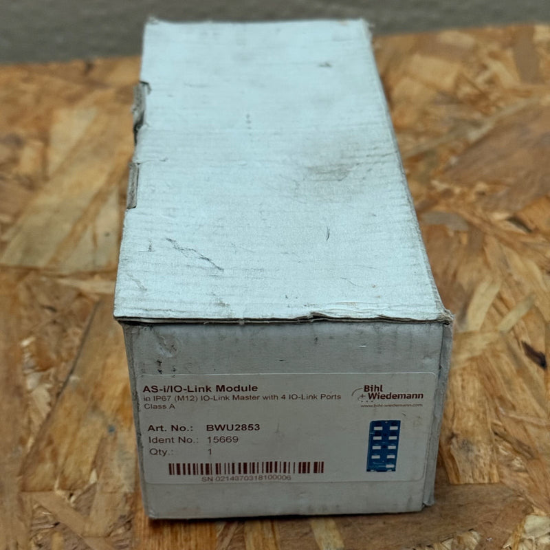 Bihl+Wiedemann – BWU2853 – AS-i / IO-Link Digital I/O Module