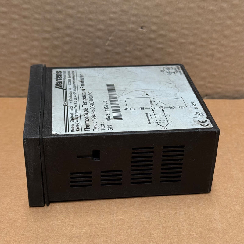 Martens – T9648 / T9648-5-00-00-0-00-°C – Thermocouple Temperature Panel Meter