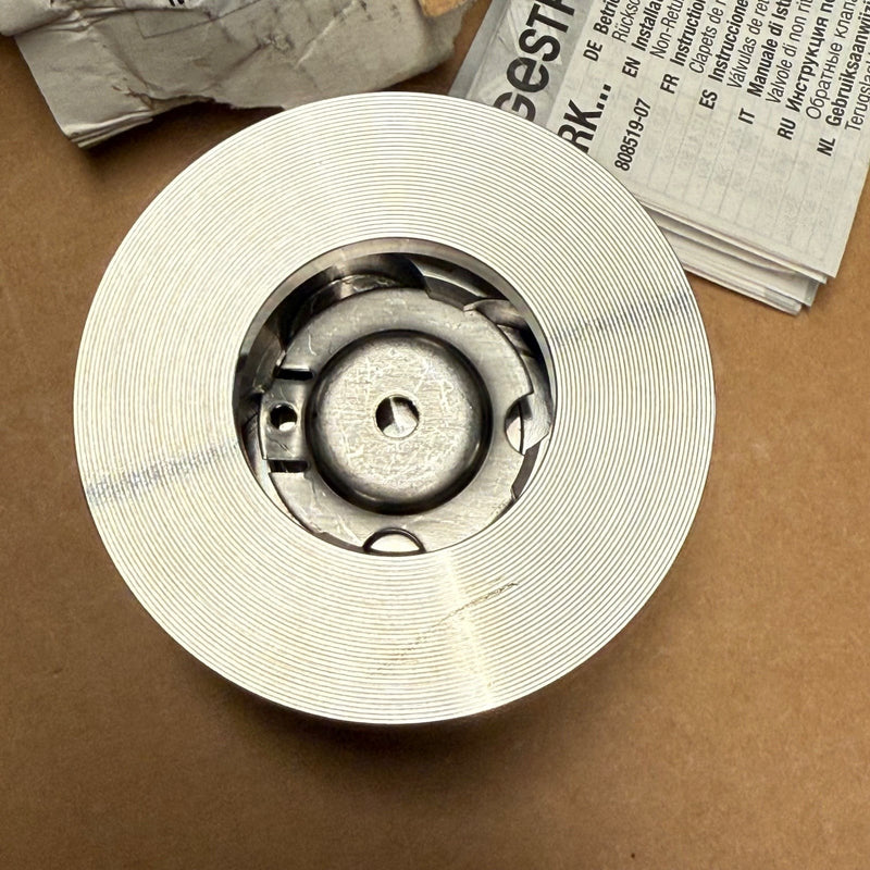 GESTRA – RK 16A DN 25 – Stainless Steel Disco Non-Returnvalve PN 40 / Class 300