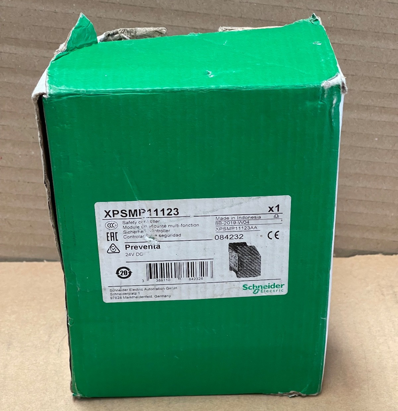 Schneider Electric – XPSMP11123 – Preventa XPS‑MP Safety Controller 24 V DC