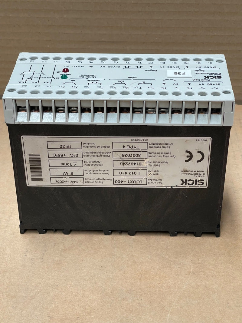 SICK – LCUX1‑400 – Safety Interface / Light Curtain Safety Relay Module