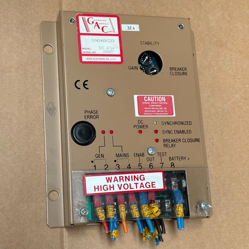 GAC SYC6714 Generator Synchronizer Module – Automatic Generator Synchronizer