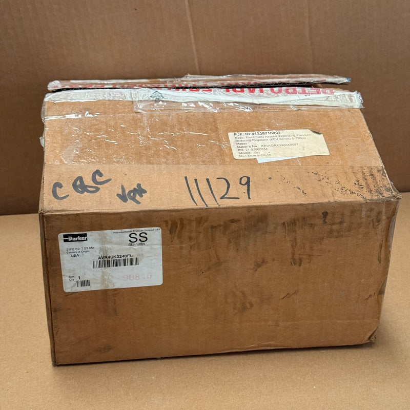 Parker – AVR4SK3240EL – Steam Heated Pressure Regulator