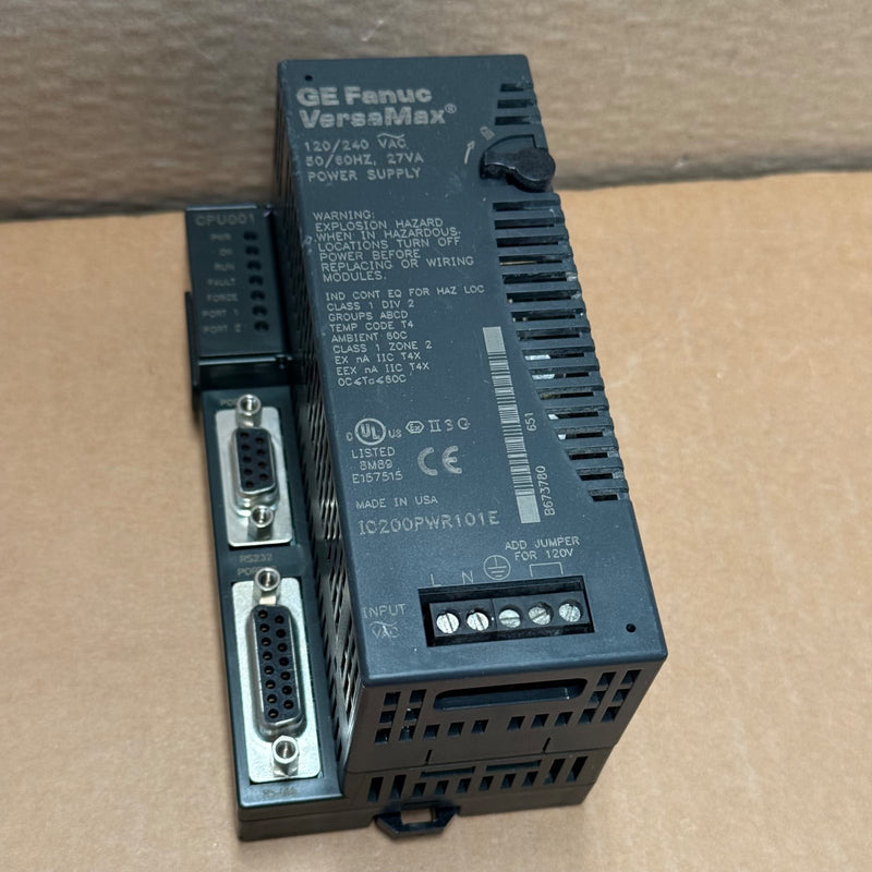 GE Fanuc – IC200PWR101E – AC Power Supply Module