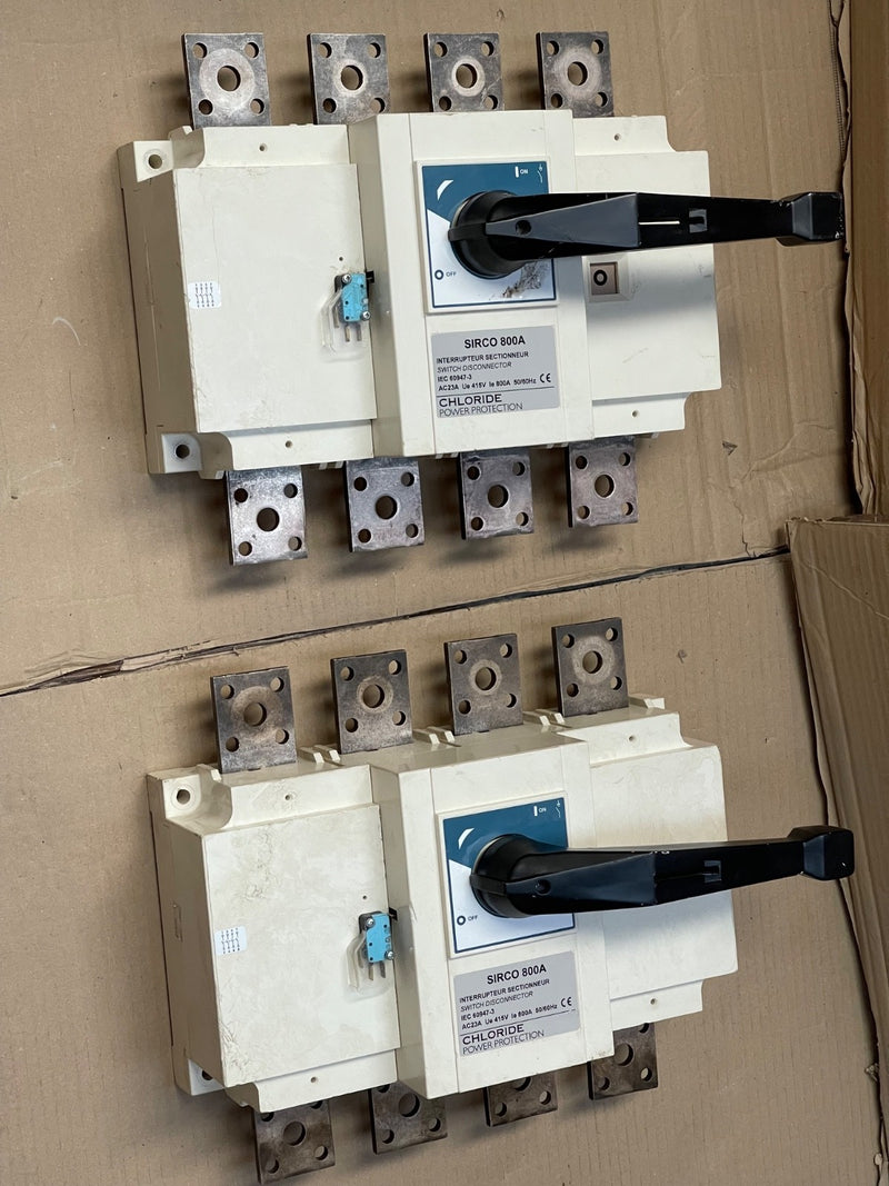 Socomec – SIRCO 800A – Manual Load Break Switch / Isolator